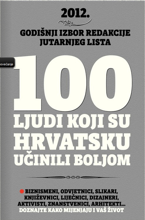 Priznanje Jutarnjeg lista TOP 100